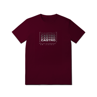 Nome do produto Camiseta Unissex “Castro, Mais que um Sobrenome, um Legado!” – Vista o Legado (Malha Quality)