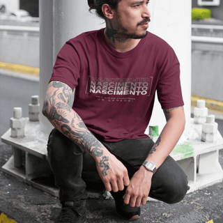 Camiseta Unissex “Nascimento, Mais que um Sobrenome, um Legado!” – Vista o Legado (Malha Quality)