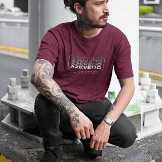 Camiseta Unissex “Azevedo, Mais que um Sobrenome, um Legado!” – Vista o Legado (Malha Quality)
