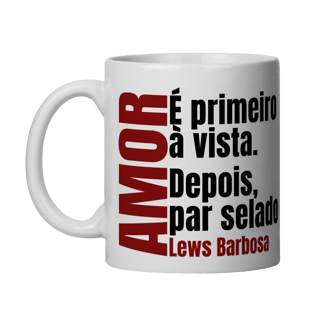 Caneca de Porcelana - Par Selado