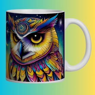 ARTEMÍSIA Canecas – ‘Coruja - Animais de Poder’ - 02