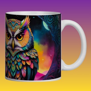 ARTEMÍSIA Canecas – ‘Coruja - Animais de Poder’ - 03