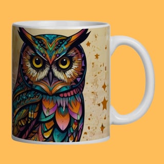 ARTEMÍSIA Canecas – ‘Coruja - Animais de Poder’ - 04