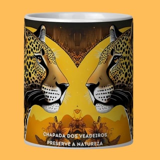 ARTEMÍSIA Canecas – ‘Onça-pintada – Cerrado Brasileiro’ - 03