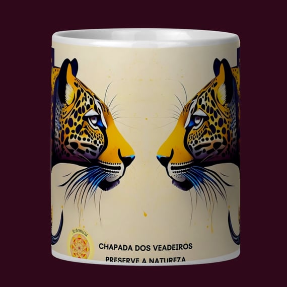 ARTEMÍSIA Canecas – ‘Onça-pintada – Cerrado Brasileiro’ - 06