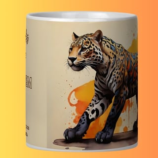 Nome do produto ARTEMÍSIA Canecas – ‘Onça-pintada – Cerrado Brasileiro’ - 16