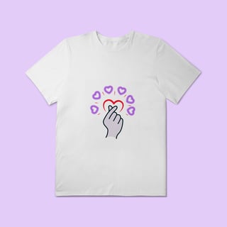 Finger Heart Plus Size