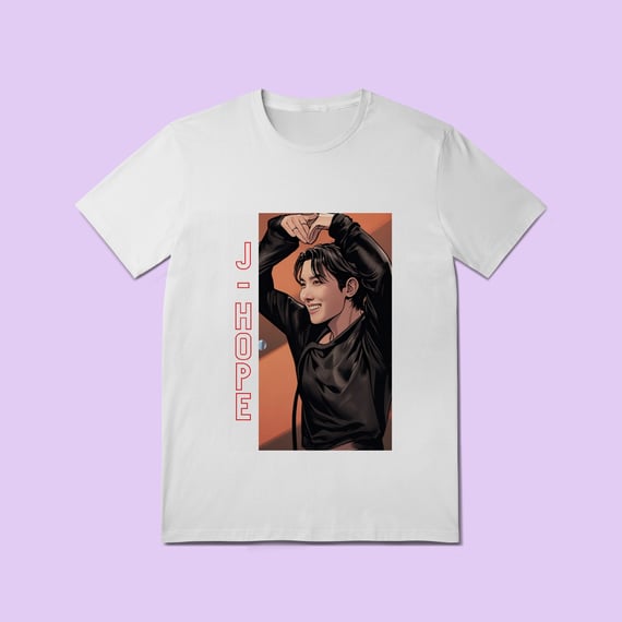 J-Hope Sorriso de Estampa