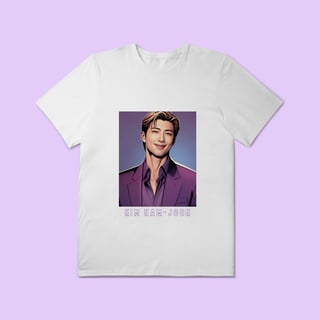 RM Namjoon Elo Roxo Plus Size