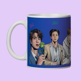 Nome do produtoCaneca JIN BTS