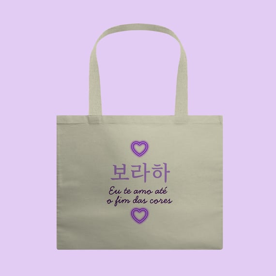 Ecobag Até o Fim das Cores