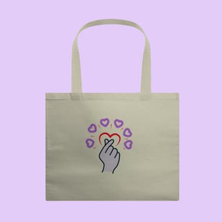 Ecobag FINGER HEART