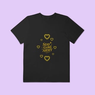 Nome do produtoGold ARMY Plus Size