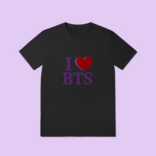 Nome do produtoEU AMO BTS