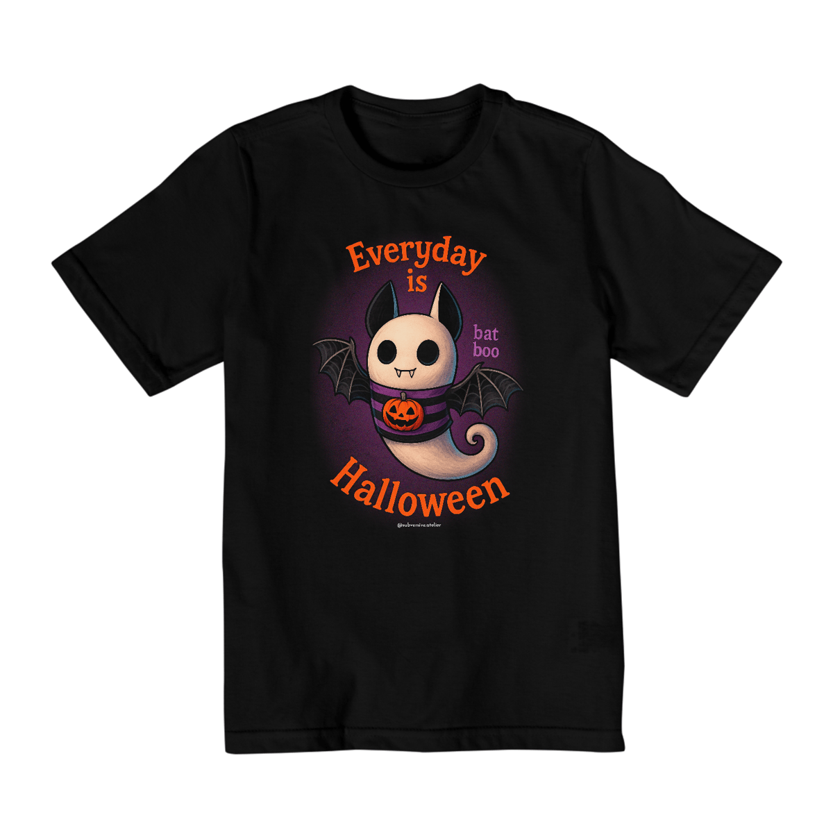 Nome do produto: Camiseta Infantil Bat Boo (2-8 anos)