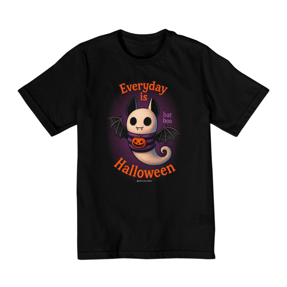 Camiseta Infantil Bat Boo (2-8 anos)