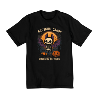 Nome do produto Camiseta Infantil Bat Skull Candy (2-8 anos)