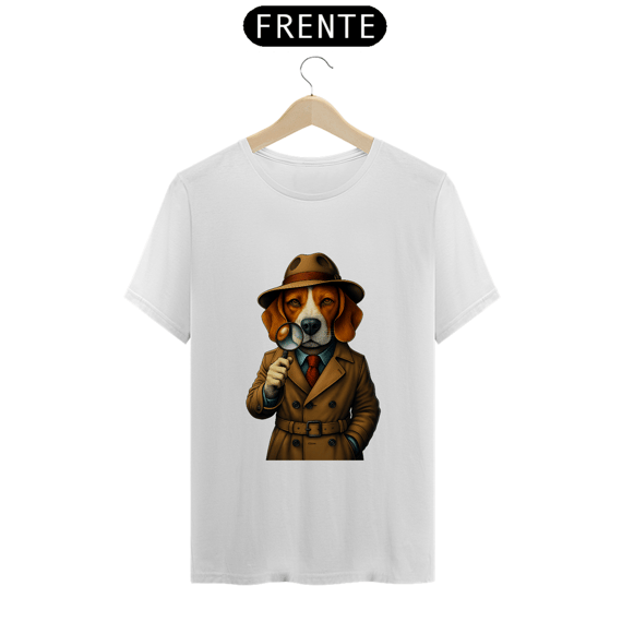camisa cão detetive 