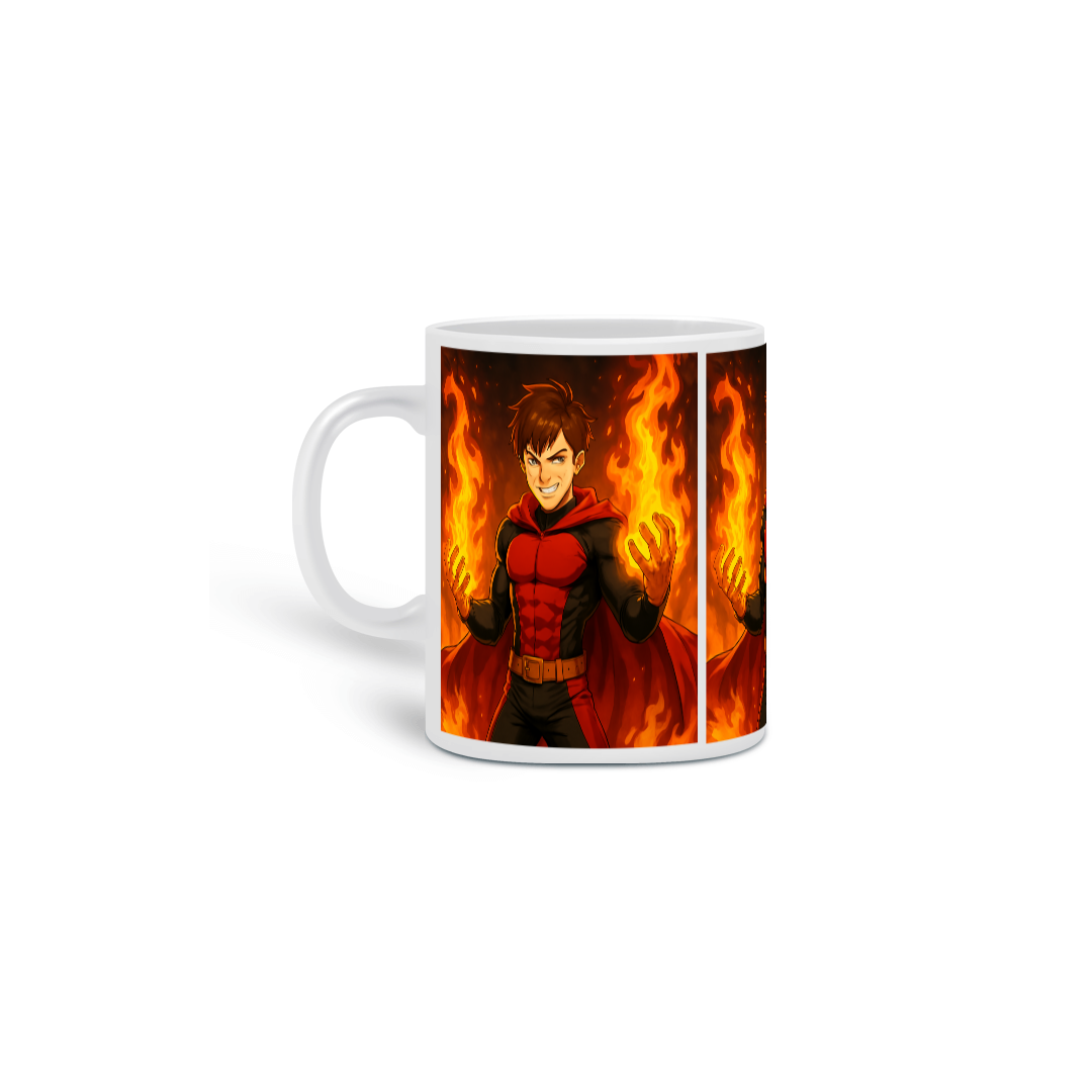 Nome do produto: caneca poder de fogo 