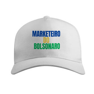 Boné “MARKETEIRO DO BOLSONARO” – Atitude na Cabeça