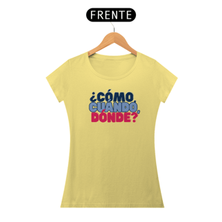 Nome do produto Cómo y Dónde