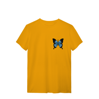 Nome do produto Camiseta Premium - Borboleta Azul