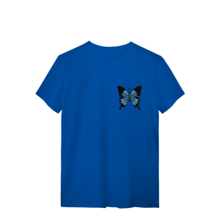 Nome do produto Camiseta Premium - Borboleta Azul