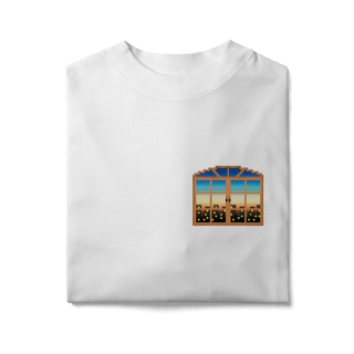 Nome do produto Camiseta Oversized - Pôr do Sol