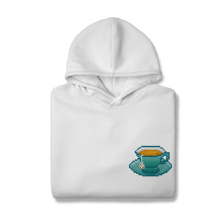 Nome do produto Casaco de Moletom Canguru - Chá de Camomila