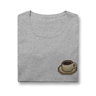 Nome do produto Camiseta Baby Long Premium - Caneca de Café