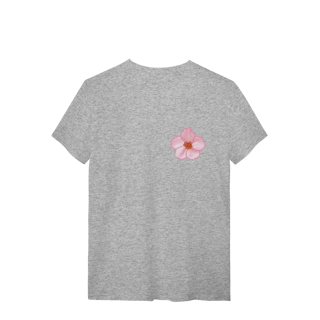 Nome do produto Camiseta Premium Frente e Verso - Flor e Árvore de Cerejeira