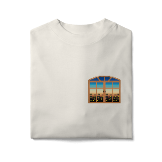 Nome do produto Camiseta Oversized - Pôr do Sol