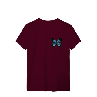 Nome do produto Camiseta Premium Frente e Verso - Borboleta e Noite Estrelada