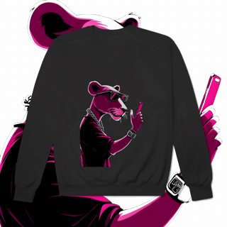 Nome do produto Moletom urso rosa! 