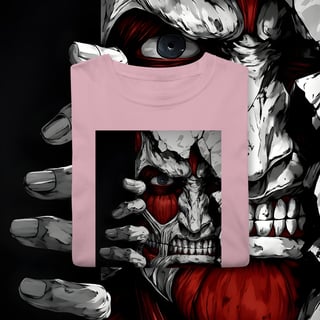 Nome do produto Camisa T-Shit classic Attack on Titan Rosto 