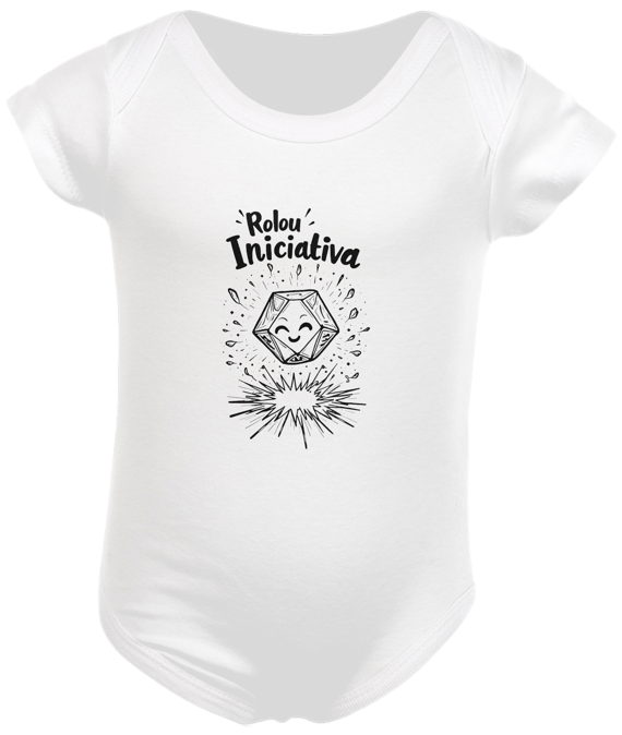 Rolou iniciativa - Body Infantil