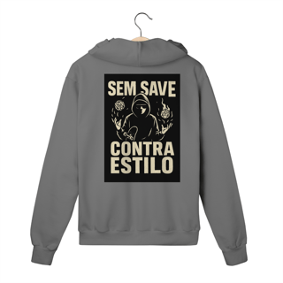 Nome do produto Moletom prime com zíper - Sem save contra estilo