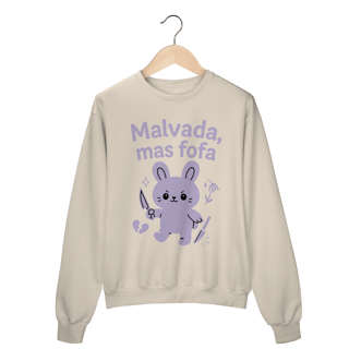 Nome do produto Moletom - malvada, mas fofa