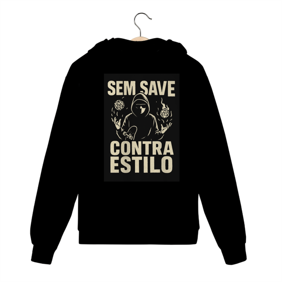 Moletom prime com zíper - Sem save contra estilo