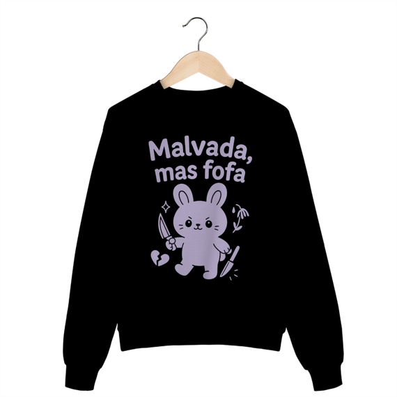 Moletom - malvada, mas fofa
