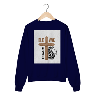 Nome do produto Moletom Prime Fechado - Ele Vive