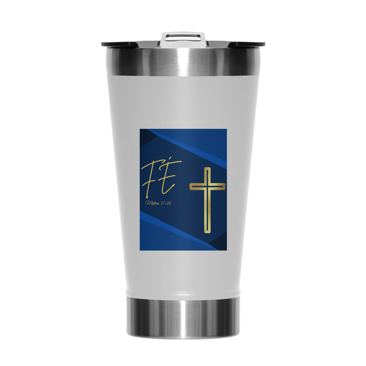 Nome do produto: Copo Térmico - Fé