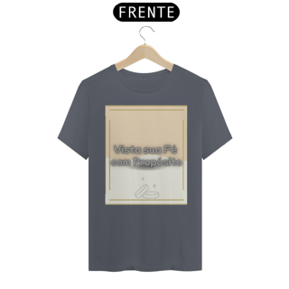 Nome do produto Camisa Masc. Classic - Fé com Propósito