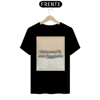 Nome do produto Camisa Masc. Classic - Fé com Propósito