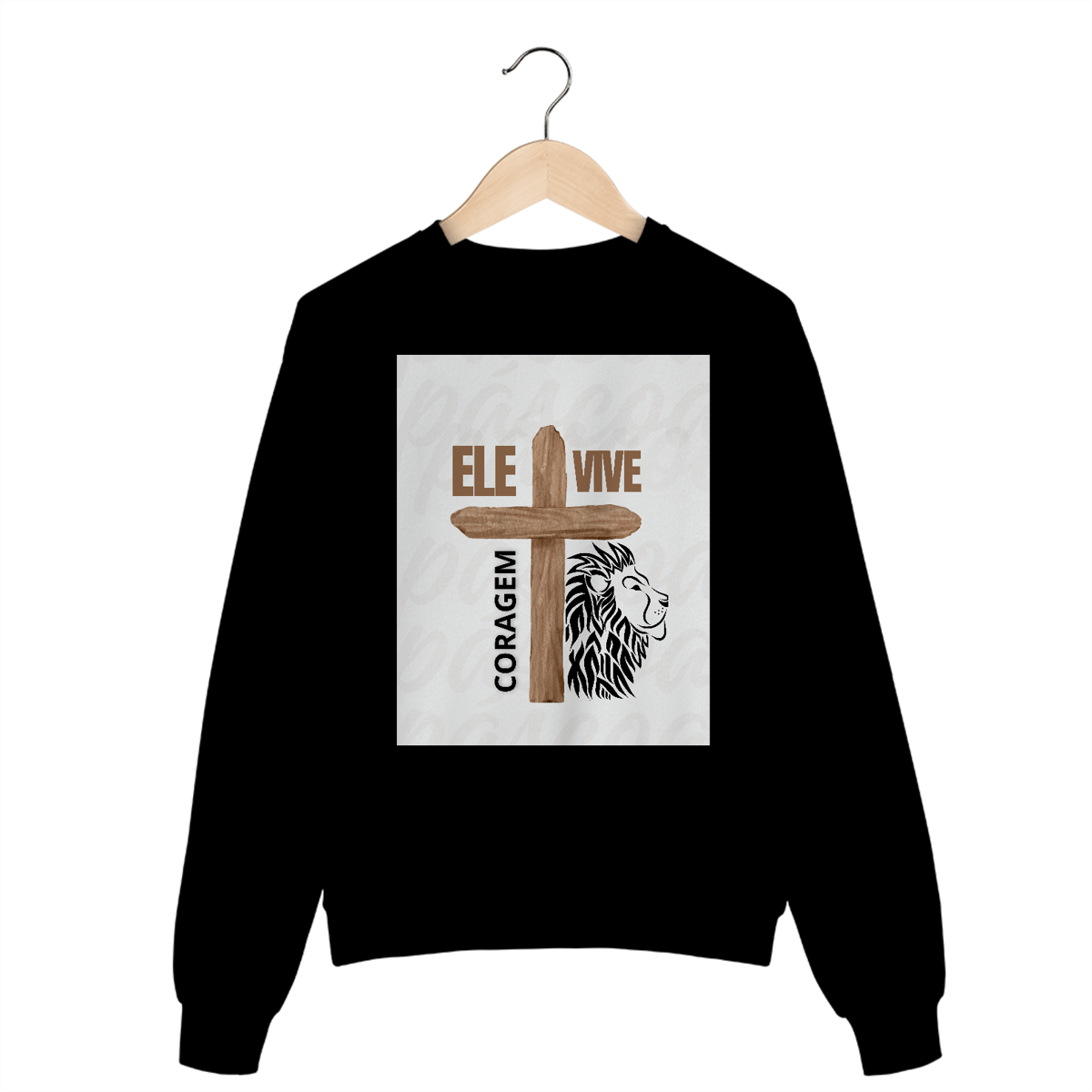 Nome do produto: Moletom Prime Fechado - Ele Vive