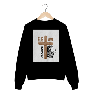 Nome do produto Moletom Prime Fechado - Ele Vive