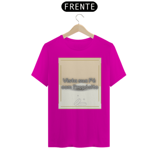 Nome do produto Camisa Masc. Quality - Fé com Propósito