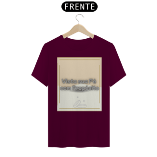 Nome do produto Camisa Masc. Classic - Fé com Propósito