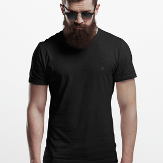 Nome do produto Camiseta Algodão Pima Preta