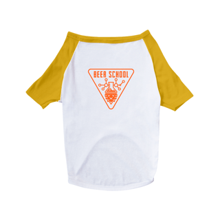 Nome do produto Camiseta para PET Beer School